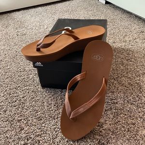 Ugg leather sandals